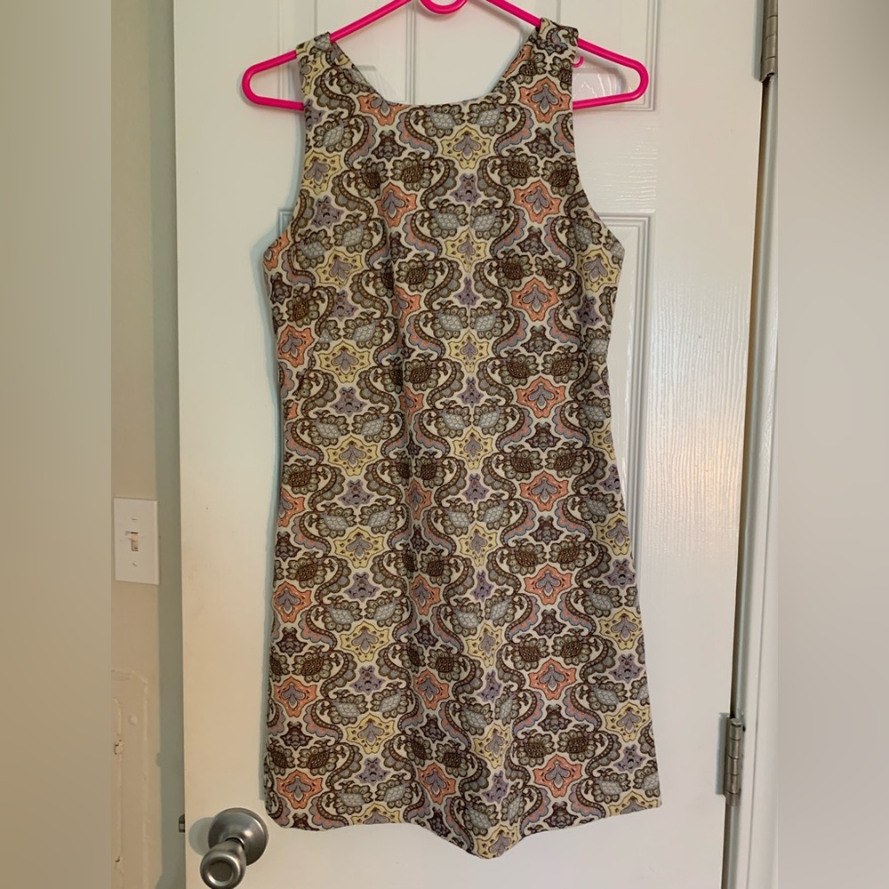 Zara dresses/Zara Trafaluc collection / size:s/color:cream-gold-pink/blue